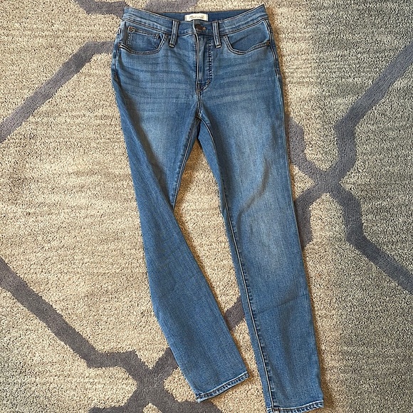 Madewell 9” Midrise Skinny Jeans - Picture 1 of 4